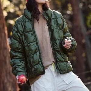 Free People pippa packable puffer scrunchy